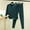 #103-Green, variant on Roncen Women Thermal Underwear Set, Long Johns Base Layer Top & Bottom, Women Soft Pajama Set for Cold Weather