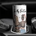 thumbnail image 4 of Best Friend Skinny Tumbler With Straw and Lid, Stainless Steel 20oz Insulated Besties Coffee Travel Mug, BFF Gifts Cups for Women and Girls, 4 of 5