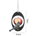 thumbnail image 7 of Cheer.US Hummingbird Fruit Feeder, Outdoor Metal Hummingbird Bird Feeder Hanging, Small Creative Suspended Fruit Bird Feeder, for Garden Yard Decoration Outside Garden-5.91"x3.94’’, 7 of 7