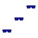 thumbnail image 2 of Bewildely 8 modos Quick Flash USB Led Party USB Charge Gafas luminosas Glow Gafas de sol Navidad Concierto Luz Juguetes Decoraciones de Halloween Type3 NO3 Bewildely CBP070661, 2 of 6