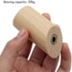 thumbnail image 3 of Juego de 6 ganchos de pared de madera de haya de 3 x 6 cm, cilíndricos, para abrigos, sombreros, bufandas, bolsos y toallas, carga máxima de 15 kg, 3 of 4