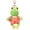 A002- Pink, variant on Stuffed Animal Keychain Colorful Plush Frog Charm 1 Piece Soft Small Accessory for Backpack Purse Holiday Birthday Gifting