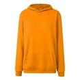 thumbnail image 5 of Hessimy Hoodies For Women Drawstring Cute Hoodies Fall Jacket Oversized Casual Sweatshirts With Pocket Essentials Hoodie Pullover Women Blouses sweatshirts for teen girls(A57-Orange,XXL), 5 of 5