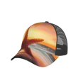 thumbnail image 7 of Disketp Starfish Sunset Sea Beach Print Trucker Hat Men Women - Mesh Baseball SnapBack Cap, 7 of 7
