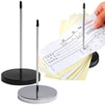 thumbnail image 4 of Stainless Steel Receipt Holder Spike, Heavy-Duty Check Spindle with Rubber Cap & Non-Slip Base, Metal Desk Ticket Stabber for Restaurant, Office, Kitchen, Ideal for Bill, Memo, 6.28x5.51 inch, 4 of 6