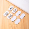 thumbnail image 6 of 4pcs Furniture Caster Self-adhesive Universal Wheel Hardware (Double Ball White) Kitchen Gadgets, 6 of 10