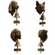 thumbnail image 4 of Inteprter Timbre de puerta retro divertido con forma de bulldog francés, timbre de bienvenida para perro, decoración encantadora, duradero para Decoración perro de afloramiento, 4 of 6