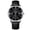 Silver case_Black, variant on Men's Quartz Watch – Double Scale Calendar, Waterproof, Leather Strap