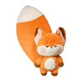 thumbnail image 1 of Zorros de peluche, zorros de peluche, juguete coleccionable de zorros de peluche para acurrucarse cola grande naranja, 1 of 9