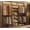 Black, variant on Homieasy 77‘’ Closet System, Industrial Pipe Clothing Rack, Black Oak