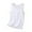 White, variant on Diufon Kids Summer Tank Tops Soft Cotton Sleeveless Crewneck Vest Boys Girls Solid Color Comfy Undershirt