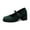 Dark Green, variant on Women's Suede Buckle Strap Square Heel On Dress Shoes For Casual Daily Wear Comfortable Footwear