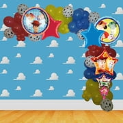 Toy Story Balloon Arch MSF2Kit - Toy Story Baby Shower Decorations - Toy Story Birthday Decorations - Its A Boy Story Baby Shower Decorations - With Character Toy Story Balloons by Jolly Jon