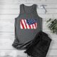 thumbnail image 5 of Blusa informal sin mangas con estampado de verano para mujer de Independence Day Fashion Fridja  gh1853, 5 of 6