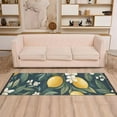 thumbnail image 2 of Yayeee Runner Rug for Bedroom 2'x6' Machine Washable Hallway Non Slip Mat, Floral Lemons, 2 of 8