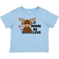 thumbnail image 3 of Inktastic It Moose Be Love with Cute Moose Boys or Girls Baby T-Shirt, 3 of 5