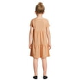 thumbnail image 3 of Wonder Nation Girls Tiered Eyelet Dress with Short Sleeves, Size 4-18 & Plus, 3 of 6