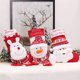 thumbnail image 5 of Naiovety Medias de punto de Navidad, colgador de muñecas en 3D, calcetines, soporte para aperitivos, decoración de alce de dibujos animados, Kits de decoración para fiestas Papá Noel, 5 of 6