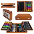 thumbnail image 3 of KINSPORY 180 Pack Deluxe Wooden Drawing Painting Coloring Kit, Art Set Creative Gift Box for Adults Artists Beginners Kids, 3 of 7