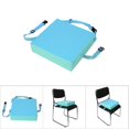 thumbnail image 2 of Dining Chair Booster Cushion Adjustable Kids Children Highchair Seat Pad 31.5*31.5*8cm, 2 of 5