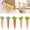A Set of 5, variant on 5PCS Easter Fabric Carrot Decorations, Plush Carrots for Baskets and Tray, Perfect Spring Holiday Decor for Easter, for Easter Home Wedding Farmhouse Basket Bowl Fillers Tiered Trays