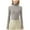 #007 Gray, variant on Felirenzacia Women's Turtleneck Undershirt, Solid Color Long Sleeve Pullover Casual Loungewear Fall Layered Top, L-2XL