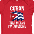 thumbnail image 4 of Inktastic Cuban Pride Cuba Flag Boys or Girls Baby Bodysuit, 4 of 5