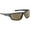 Black, variant on Solstice Polarized Sunglasses - Matte Black/Amber-Green Mirror