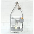 thumbnail image 5 of Bath Bliss Deluxe Flex 1 Shelf Plastic Adjustable Shower Caddy, Gray, 5 of 7
