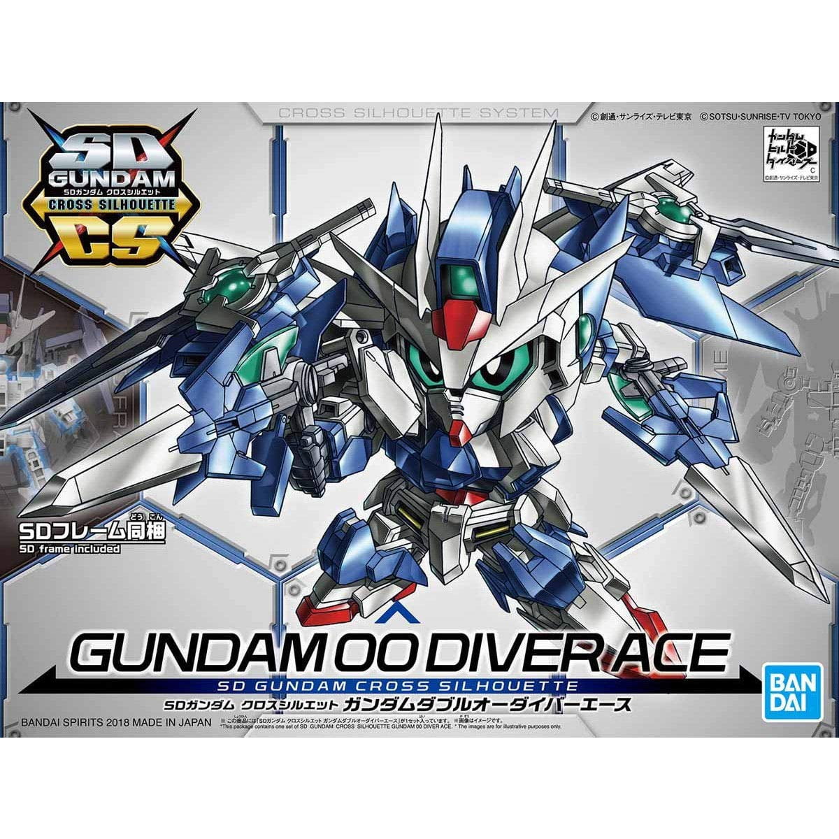 SD Gundam Cross Silhouette #06 Gundam 00 Diver Ace