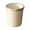 Off-White, variant on Shiogb Clearance Plastic Household Kitchen Trash Can High-Value Bucket Small Cream Color [8L], Trash Can with Pressing Ring Plastic Wastebasket Round Garbage Container for Bathroom Kitchen Bedroom