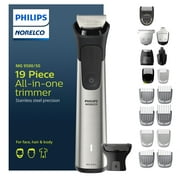 New Philips Norelco 9000,  Men'S All In One Trimmer For Beard, Head, Hair, Face, Body, and Groin - No Blade Oil Needed, MG9500/50