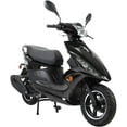 thumbnail image 4 of X-Pro Brand New 150cc Gas Powered Moped Scooter, 10" Aluminum Wheels Electric Start Large Headlights, 4 of 5