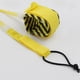 thumbnail image 4 of VARIOS 6' 8' 10' 12' Tabla de surf Leash Pierna Cuerda 6 mm Doble acero inoxidable giratorio Amarillo Sharpla Correa de tabla de surf, 4 of 8