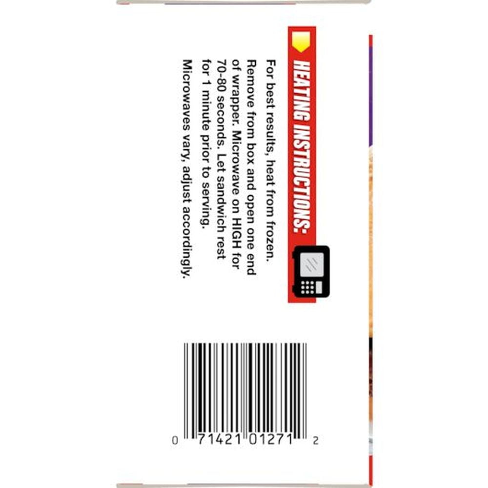 Fast Bites Cheeseburger With Bun, 4.6 Ounce -- 30 per case