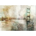 thumbnail image 2 of Roko, Ken  18x14 Black Ornate Wood Framed with Double Matting Museum Art Print Titled - Industrial Impression, 2 of 4