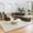 Off White, Black White, Driftwood / Ayumu, variant on Hauteloom Sancerre Boho Hand Woven Natural Fiber Wool Area Rug - Farmhouse Solid Color Bordered Carpet for Living Room, Bedroom, Dining Room - Ivory, Cream, White, Green - 2' x 3'