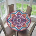 thumbnail image 2 of DOLITY Grande Table Ronde Ajustée Bord Élastiquelotus Dia 1.2m Lotus 1.2m, 2 of 9