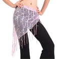 thumbnail image 2 of Minnieouse Bufanda de cadera para danza del vientre, accesorios de decoración, cinturones, , danza del vientre, cintura, traje de baile, cintura Cinturones Rosa, 2 of 6