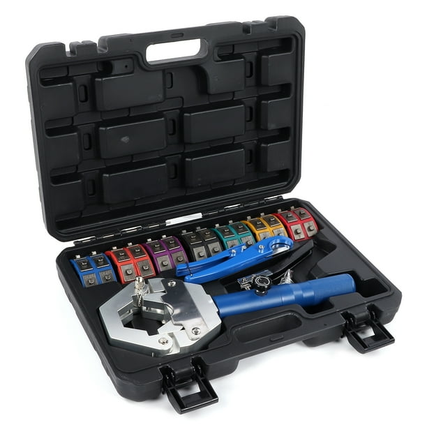Henmomu Handheld Hydraulic A/C Hose Crimper Kit Portable Manual Auto