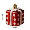 thumbnail image 3 of Tepsmf Christmas Hanging Ornaments Santa Snowman Candy Cane Tree Pendants Festive Decor for Indoor Xmas Party Holiday Scene Decoration, 3 of 6
