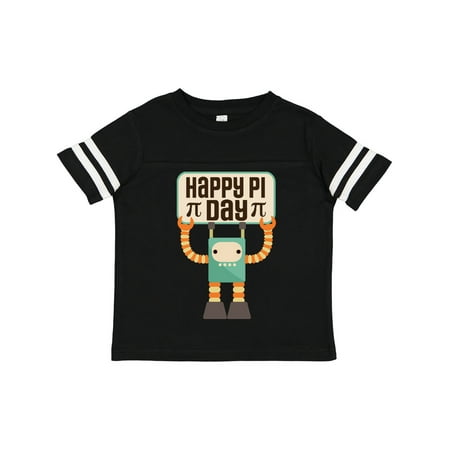 

Inktastic Happy Pi Day Robot Math Class Gift Toddler Boy or Toddler Girl T-Shirt