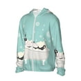 thumbnail image 2 of Kll French Bulldog Taking A Bath Print Men'S Women’s Upf 50+ Sun Protection Outdoor Hoodie Jacket Long Sleeve Fishing Hiking Performance Shirt- Xx-Large, 2 of 8