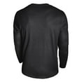 thumbnail image 6 of Mens Polos Tops Long Sleeve Thermal Knit Texture Base Layer Mens Performance Polos,Black,XL, 6 of 9