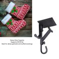 thumbnail image 3 of Rupoun Soporte Ajustable 2 en 1 de Metal para Repisas de Chimenea y Colgador de Guirnaldas Navideñas Negro (22 cm / 8.6 pulgadas), 3 of 9