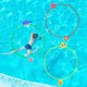 thumbnail image 1 of 9x Diving Toys Set Buoys Diving through swimming rings Diving Pool Toys for Kids CUTICAT juguetes de buceo, 1 of 8