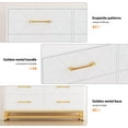 thumbnail image 4 of Commode pour Chambre avec 6 Tiroirs, Commode Moderne en Bois pour Garde-Robe, Commode pour Chambre, Salon, Couloir, Entrée, 4 of 8