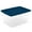 Blue, variant on Sterilite 58 Qt Storage Boxes, Clear Plastic Containers with Snap Lids, Set of 32, Blue