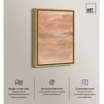 thumbnail image 2 of Sienna Pigments Blend Boho Abstract Wall Art Canvas Wall Art by Art Remedy, Gold Floater Frame, 25.5" x 37.5", 2 of 6
