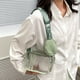 thumbnail image 4 of Bolso bandolera de PVC transparente Bolso de hombro informal para mujer con bolso pequeño (verde), 4 of 8